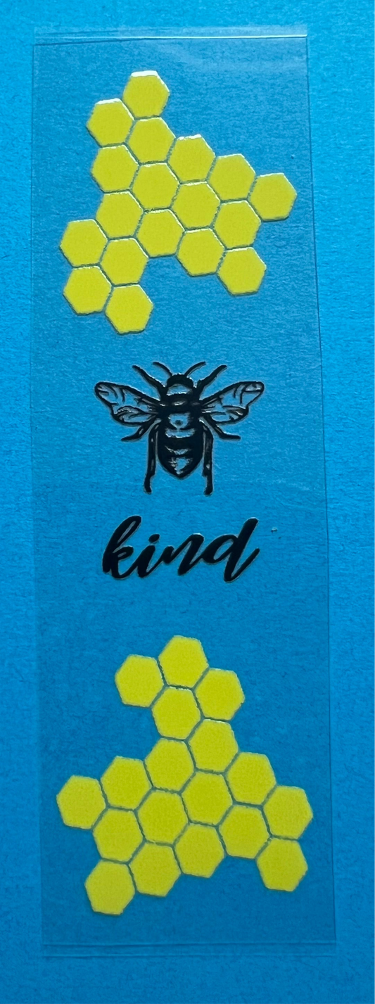 Bee kind pen wrap UVDTF