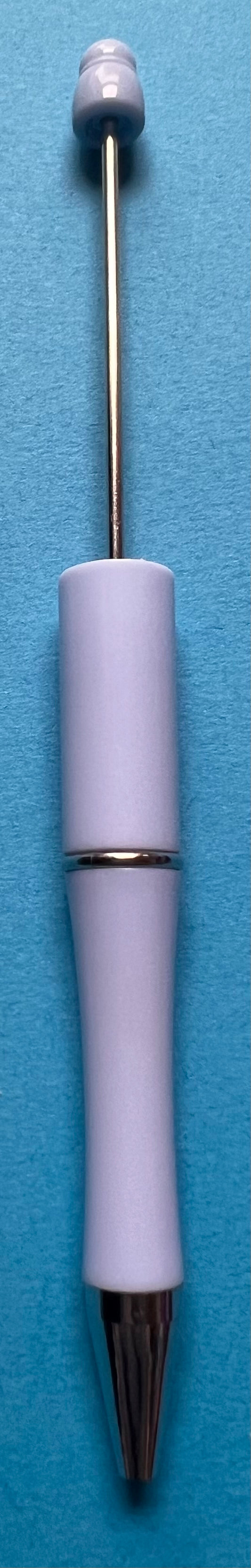 Beadable Pen Light Blue