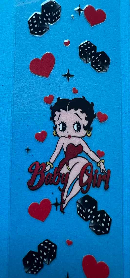 Betty boop pen wrap UVDTF