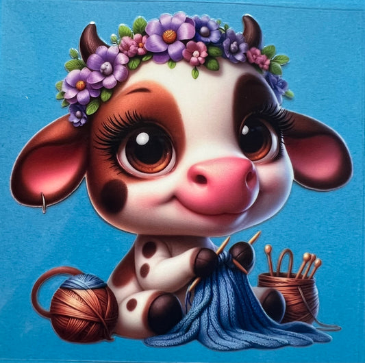 Baby Cow 3 Decal UVDTF