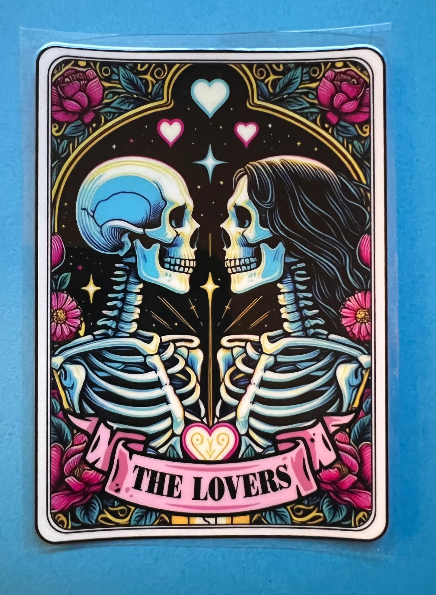 The Lovers Tarot Card Decal #2