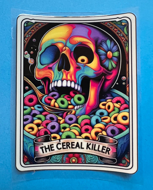 The Cereal Killer Tarot Card Decal #2