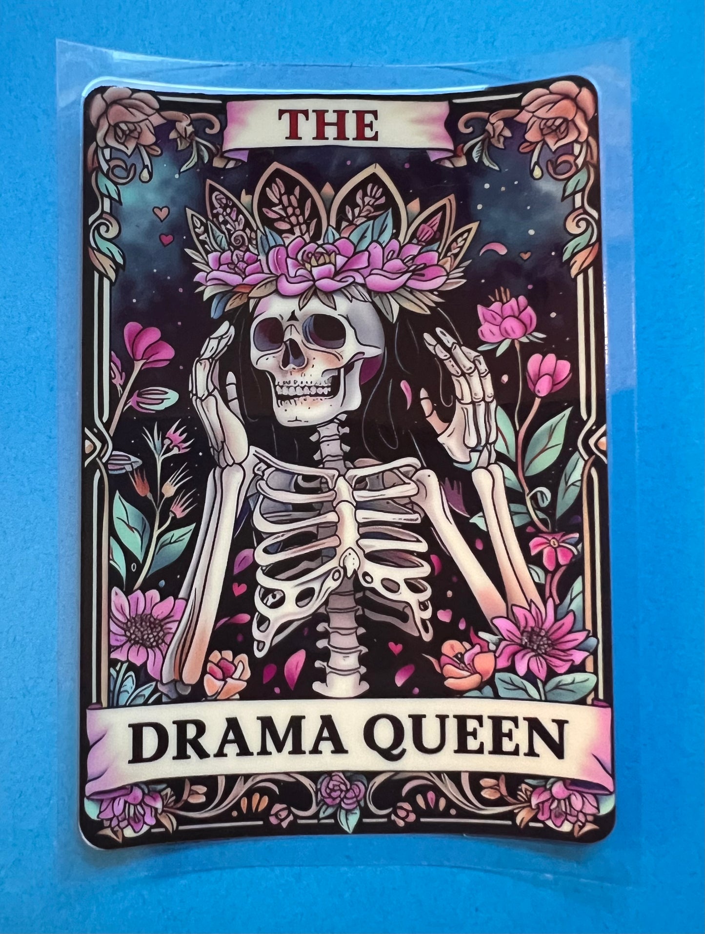 Drama Queen Tarot Card Decal #6