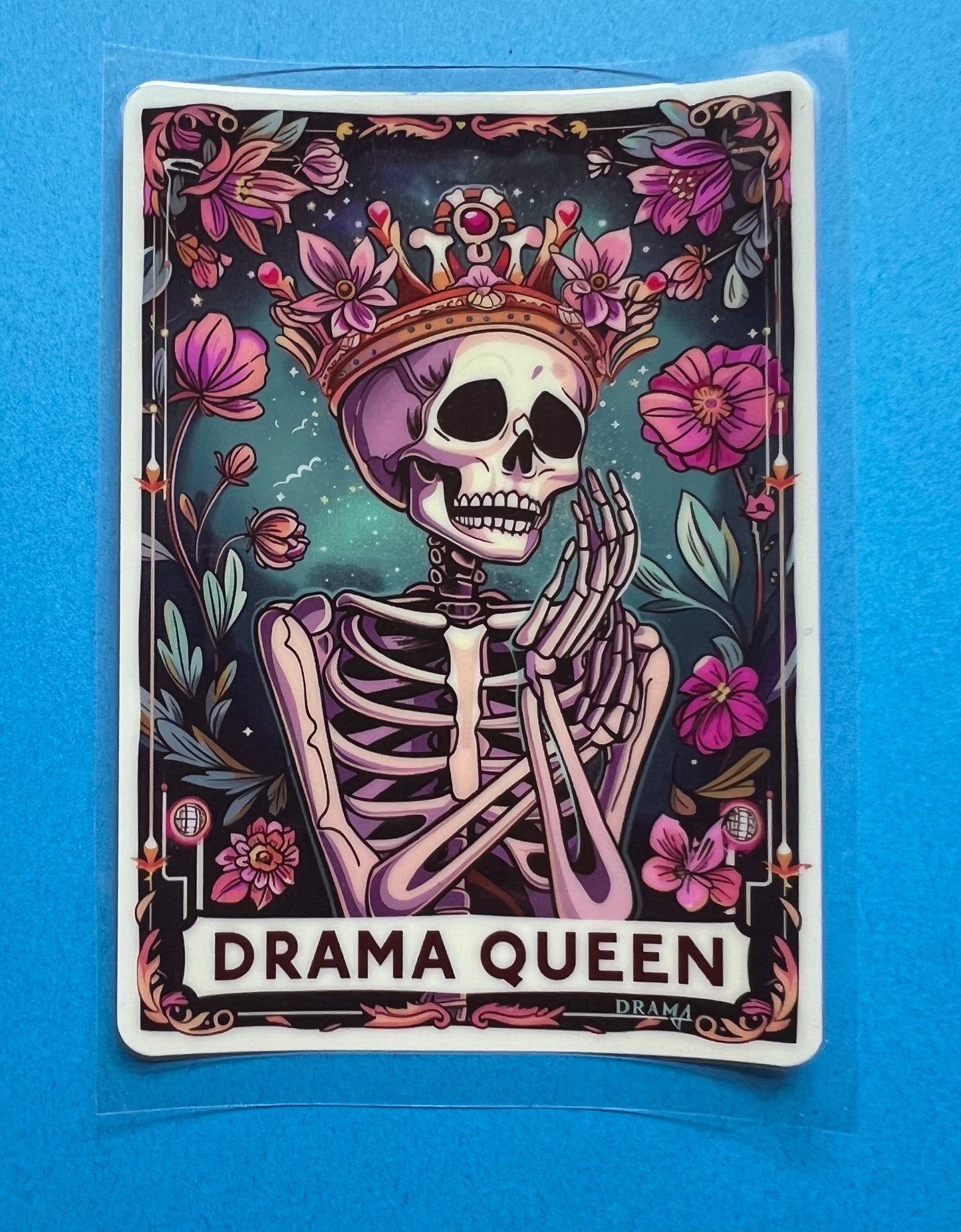 The Drama Queen Tarot Card Decal