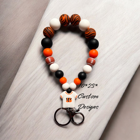 Cincinnati Bengals Tear Drop wristlet