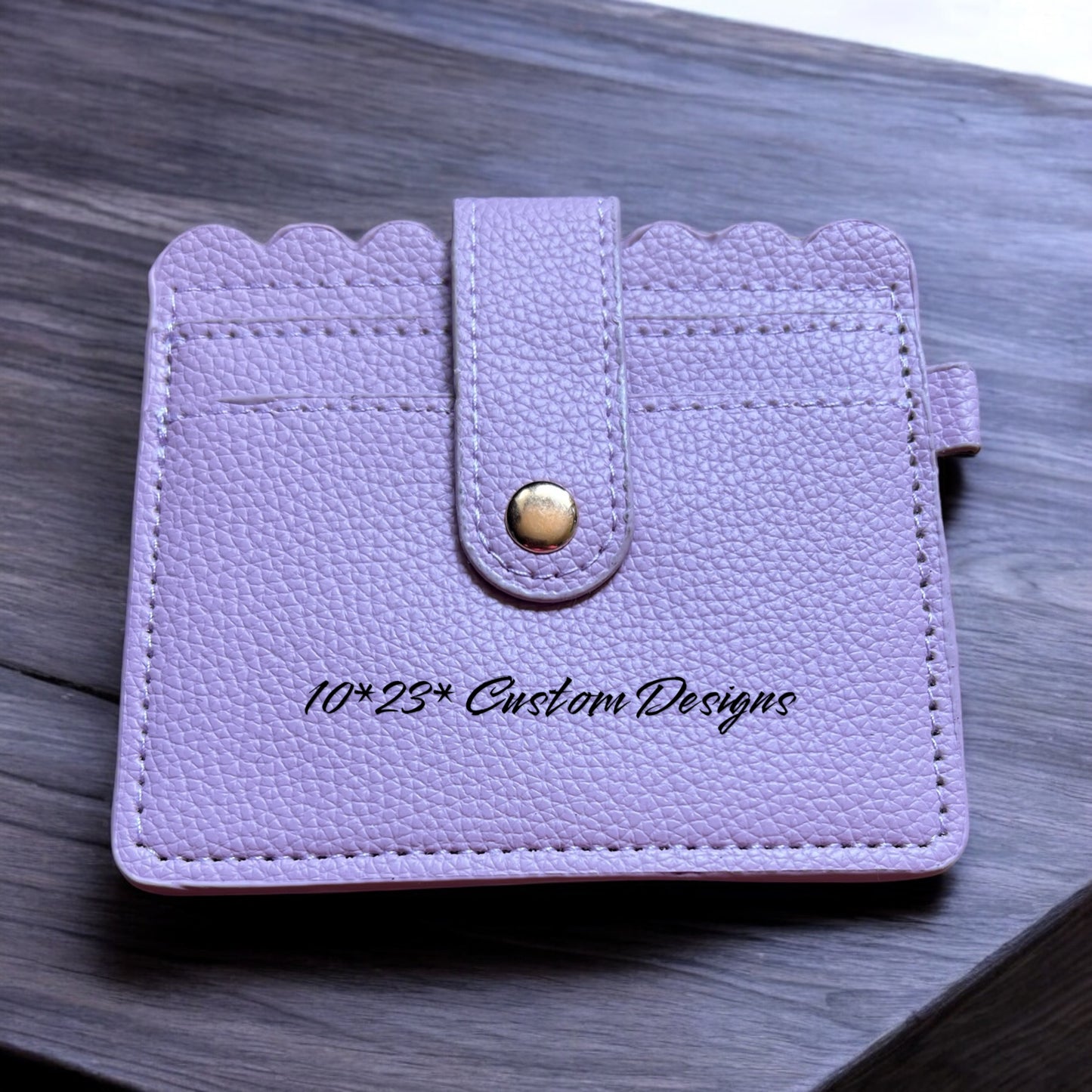 Lavender Mini Card Holder