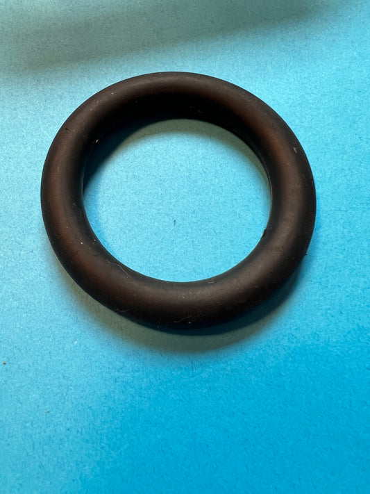 Black silicone ring