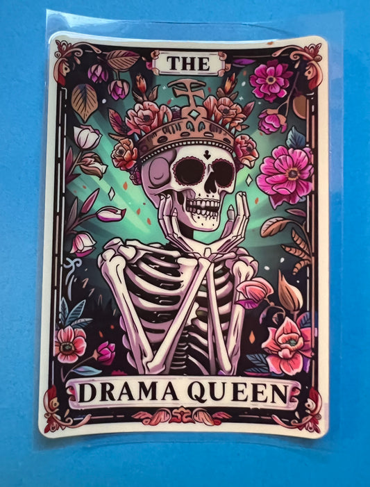 Drama Queen Tarot Card Decal #5