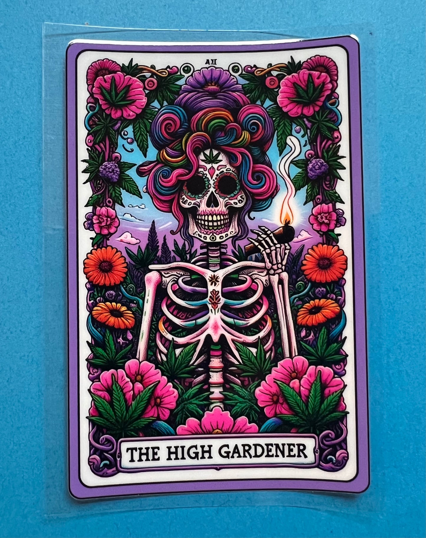 The High Gardner Tarot Card Decal