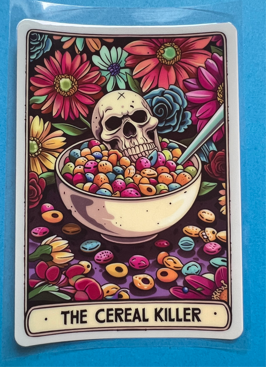 The Ceral Killer Tarot Card Decal