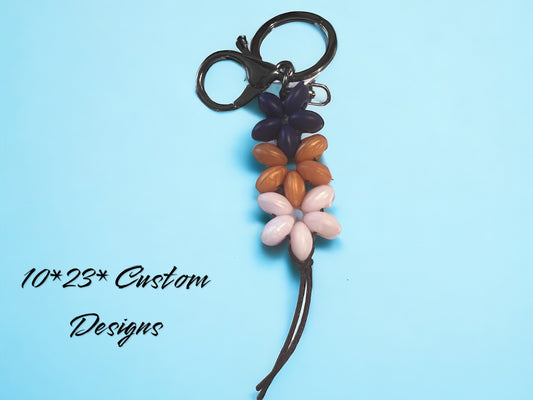 Small Triple Flower keychain