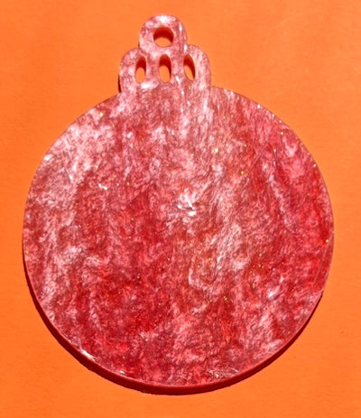 Acrylic ornament blank Blood Orange