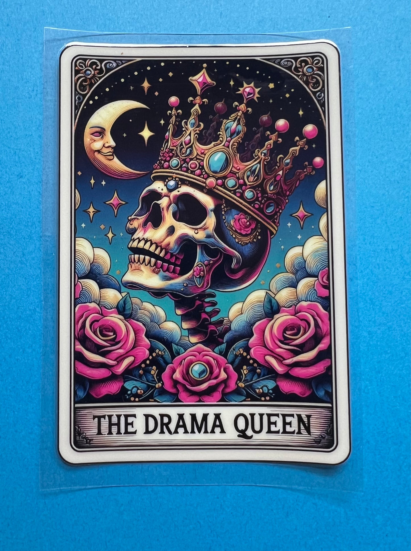 The Drama Queen Tarot card Decal