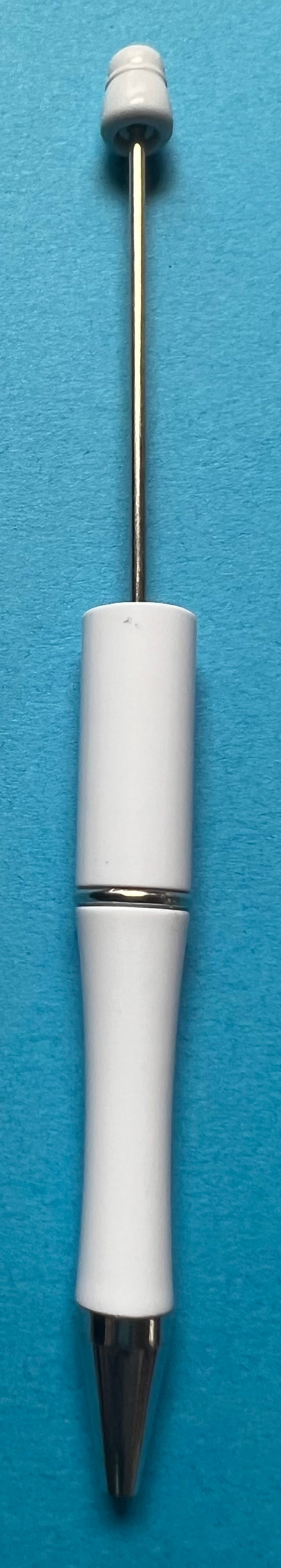 Beadable Pen White