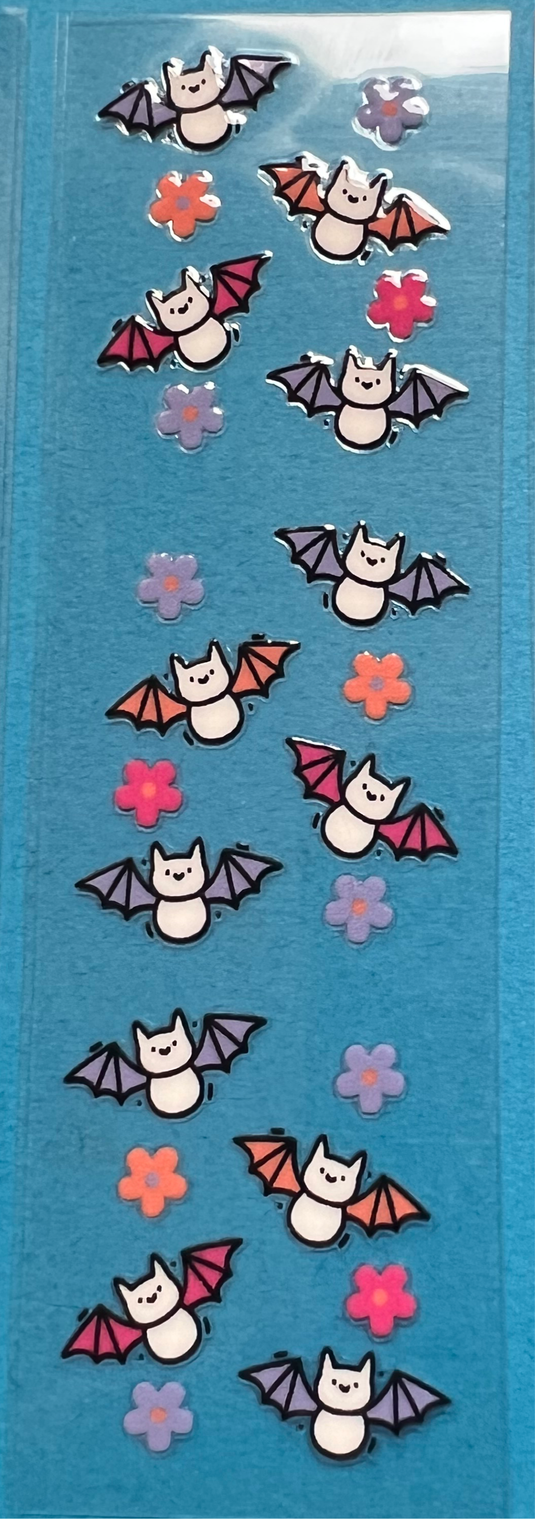 Halloween bats pen wrap UVDTF