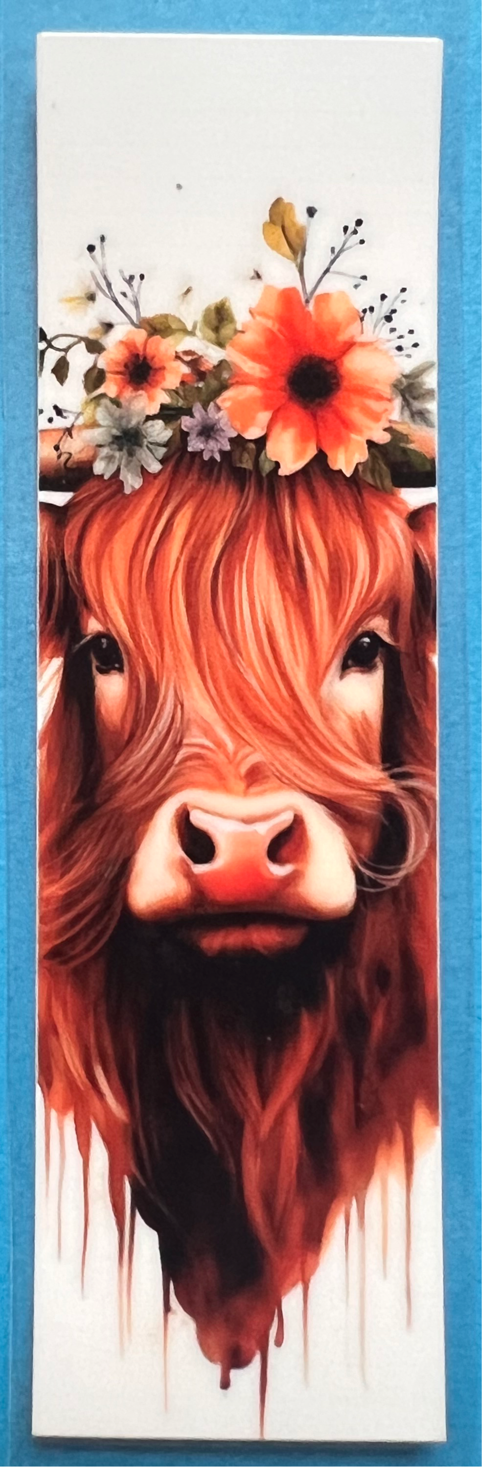 Highland cow 4 pen wrap UVDTF