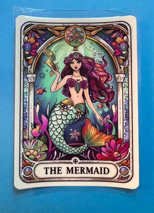 The Mermaid Tarot Card