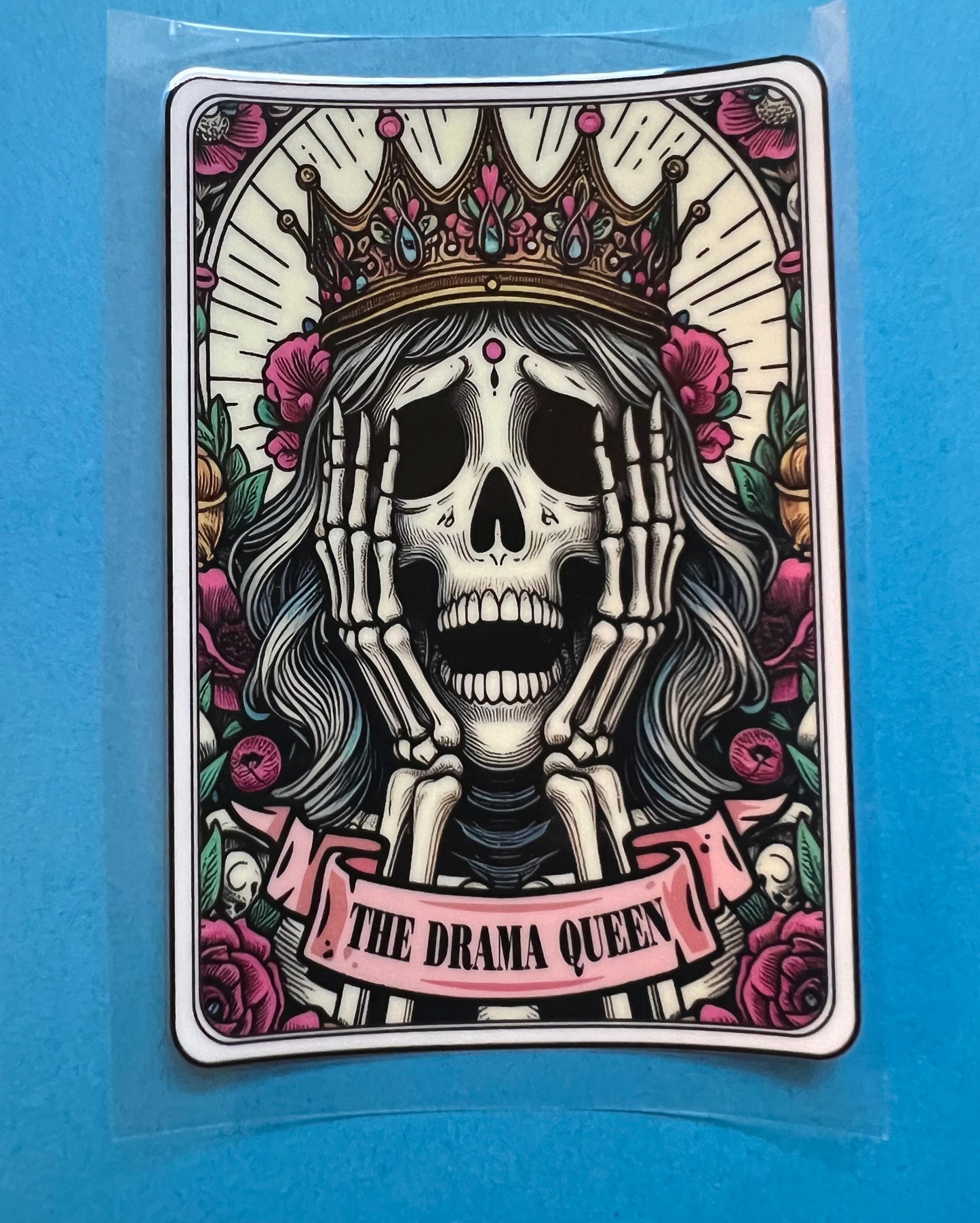 The Drama Queen Tarot Card Decal #1