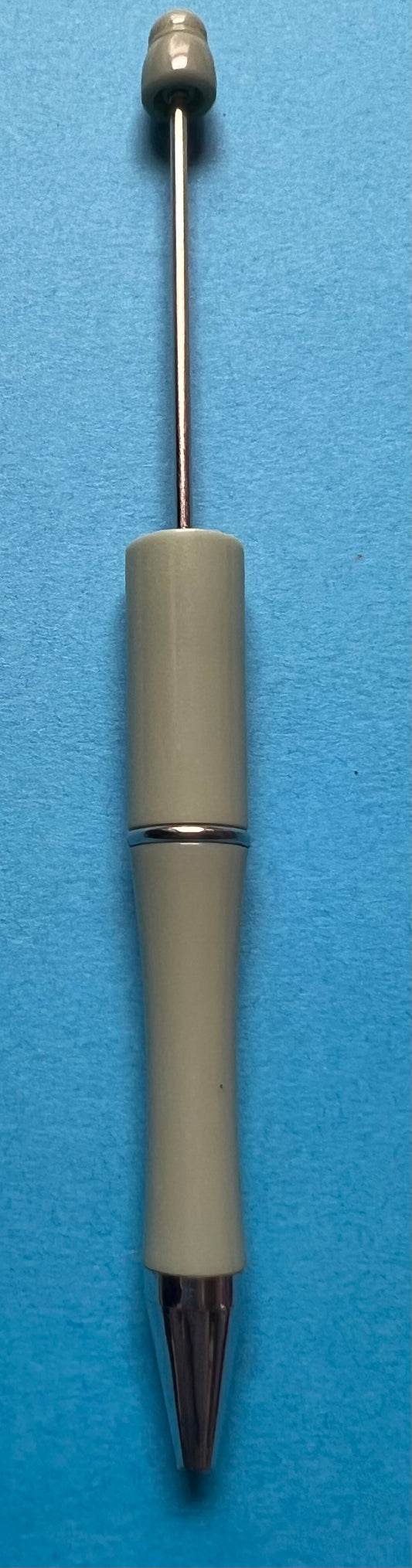 Beadable Pen Grey/Green