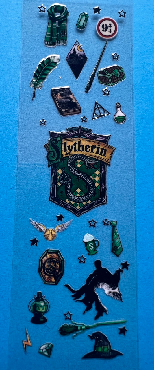 HP Slytherin pen wrap UVDTF