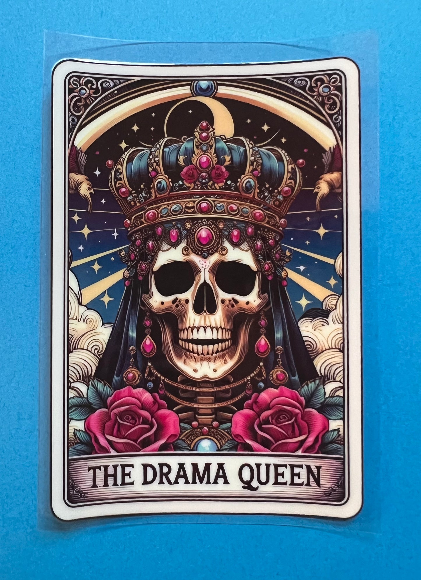 The Drama Queen Tarot Card Decal #4