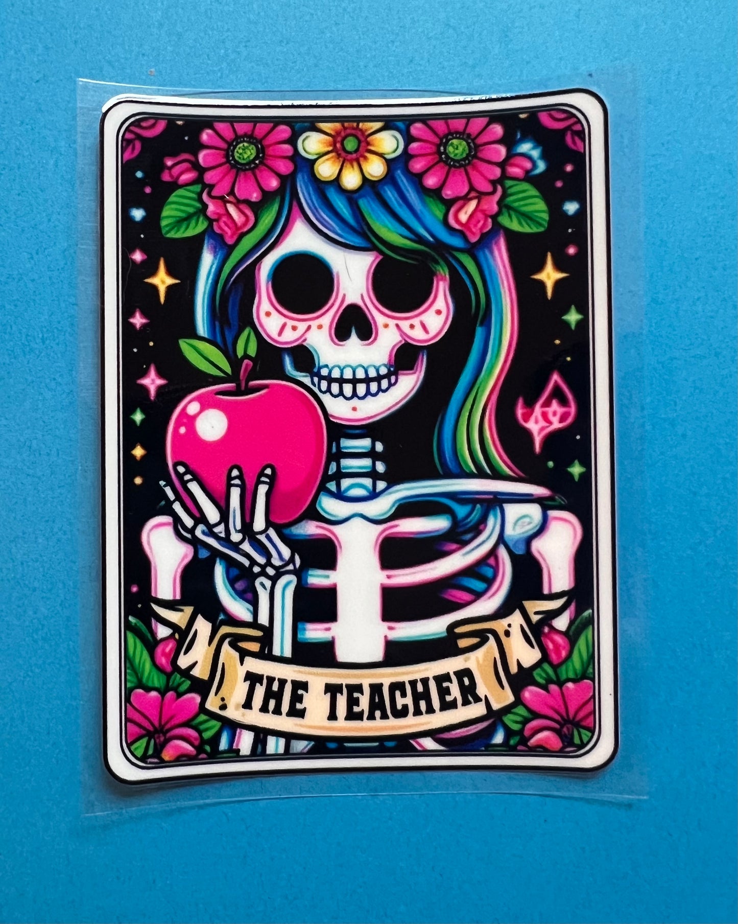 The Teacher Tarot Card Decal