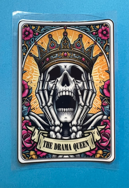 The Drama Queen Tarot Card Decal #2