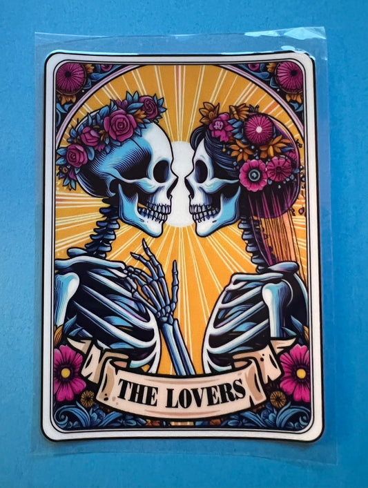 The Lovers Tarot Card Decal #3