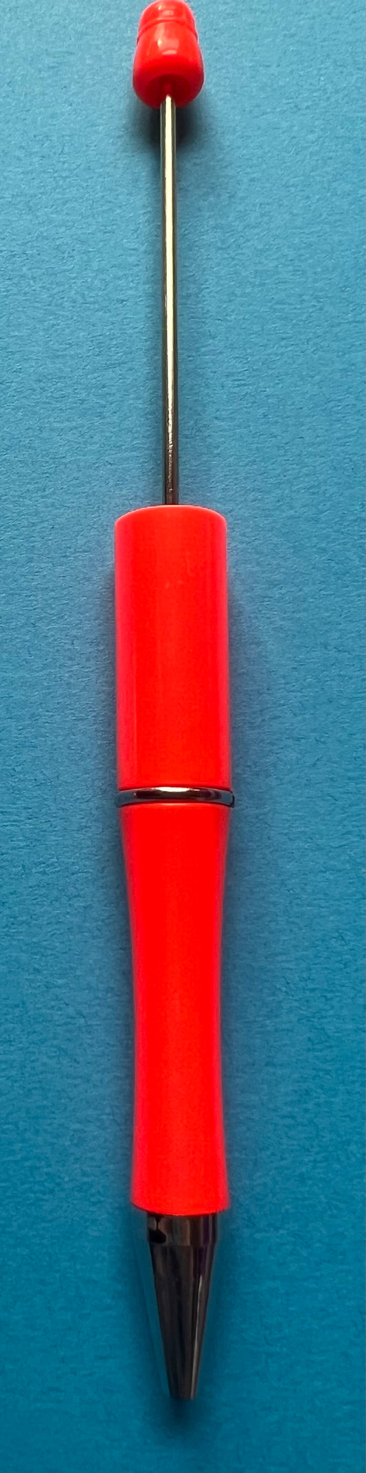 Beadable Pen Neon Orange