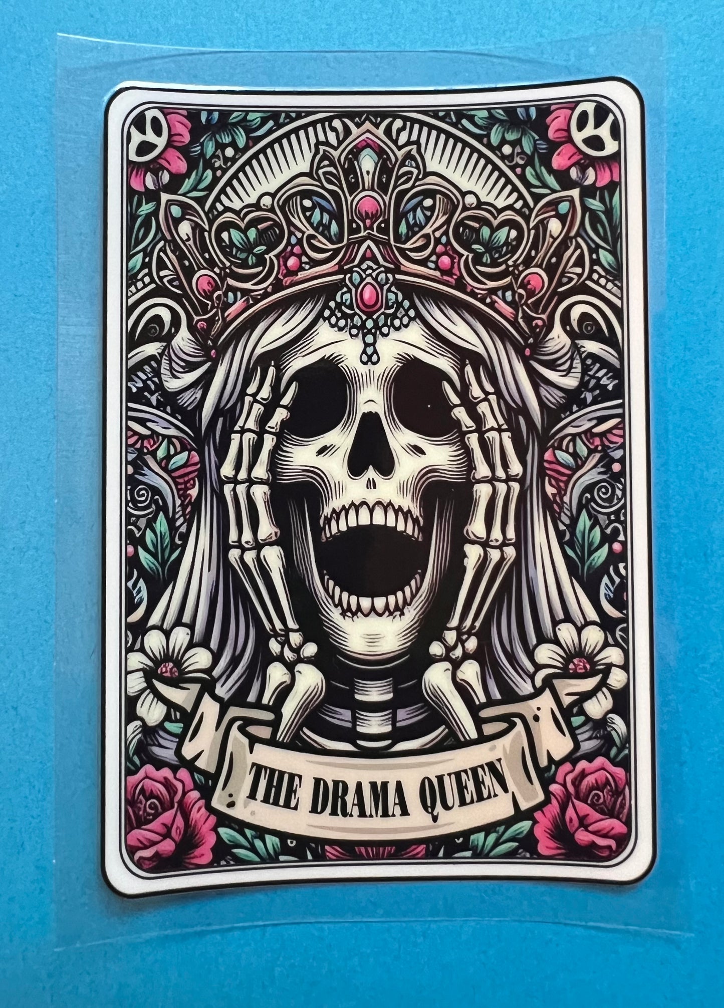 The Drama Queen Tarot Card Decal #3