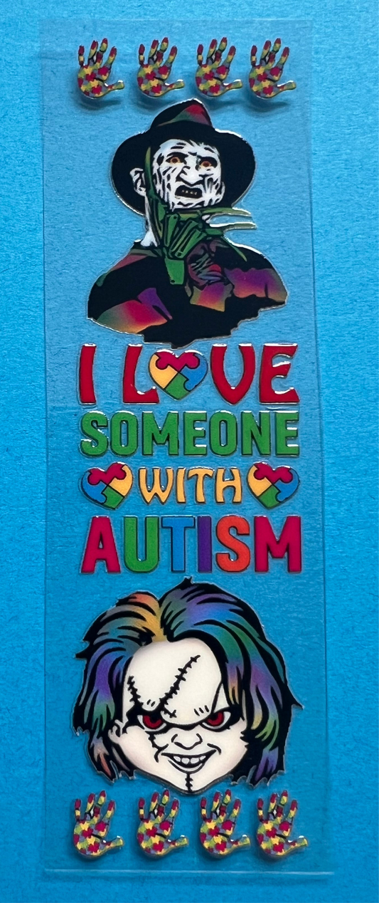 Autism awareness pen wrap